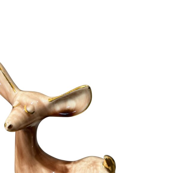 Vintage Stylized Souvenir Deer Figurine 11 inch Tall - Picture 3 of 7